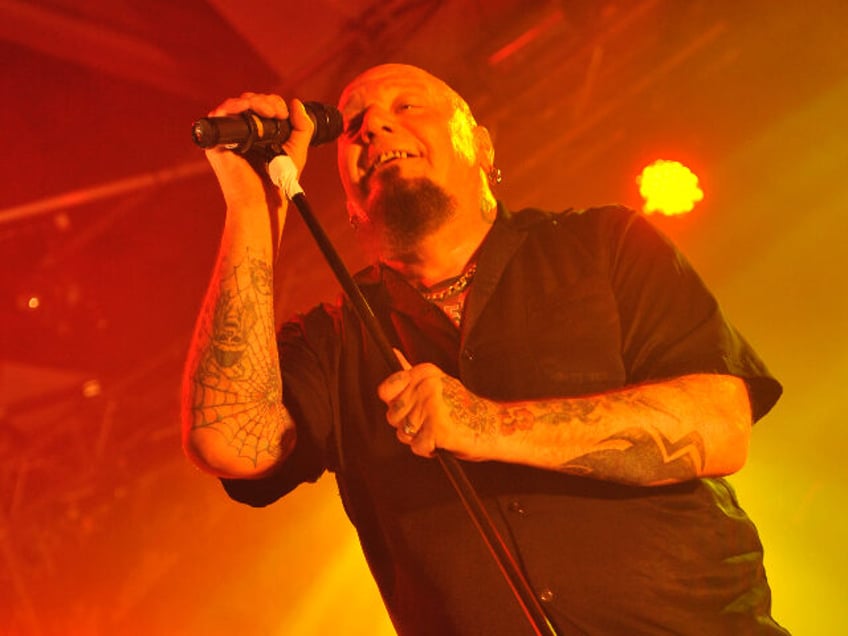 PRESTATYN, UNITED KINGDOM - DECEMBER 4: Paul Di'Anno performs live on stage at Hard R