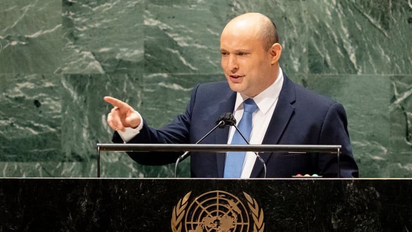 Naftali Bennett at the UN.