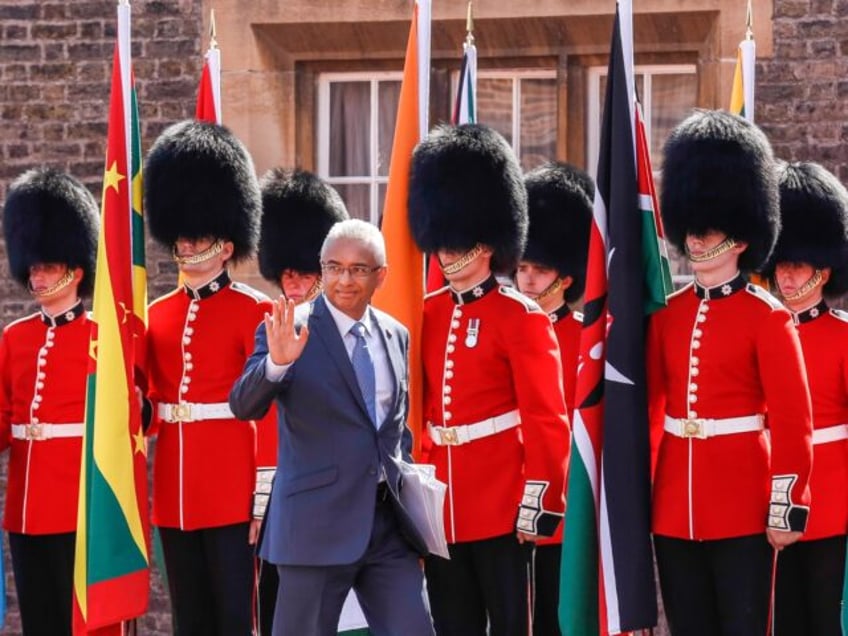 Rt Hon Pravind Kumar Jugnauth of Mauritius arrives to the Executive Session of the Commonw