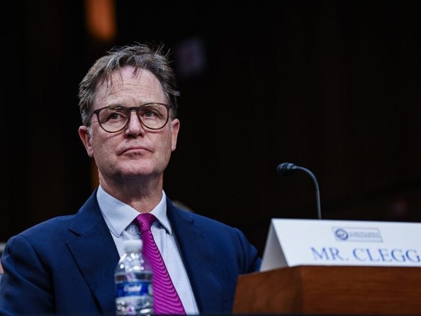 Nick Clegg testifies to Congress