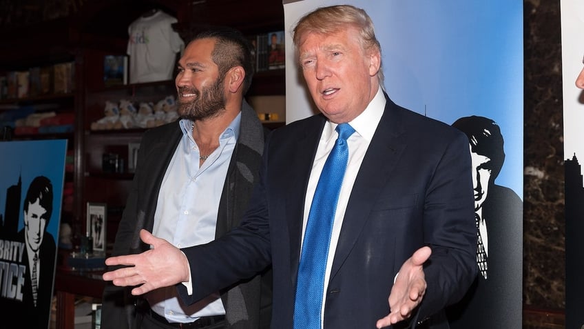 Johnny Damon and Donald Trump