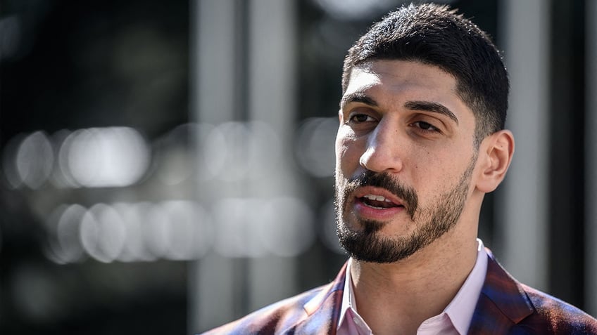 Enes Kanter at the UN