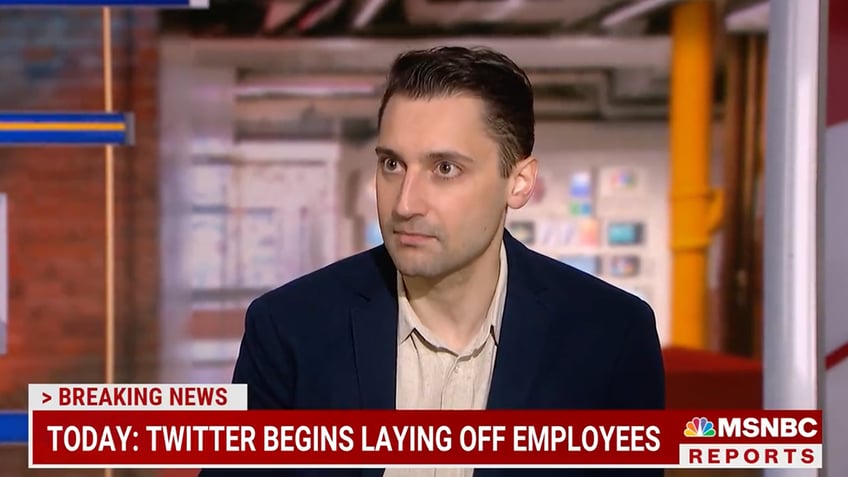 Ben Collins on MSNBC talking Twitter layoffs