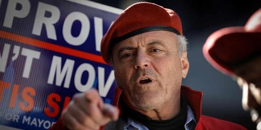 former new york city gop mayoral candidate curtis sliwa arrested during queens protest report