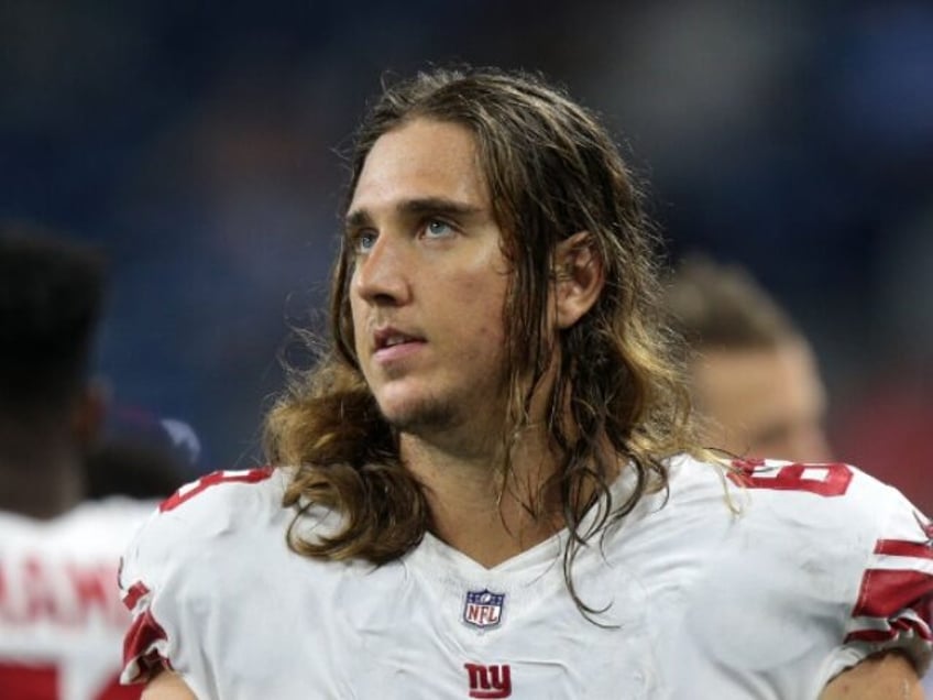 New York Giants offensive tackle Chad Wheeler (63) is seen during the second half of an NF