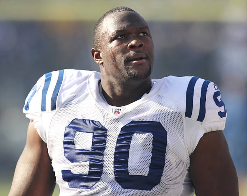 Daniel Muir of the Indianapolis Colts is shown before a game in Baltimore, Maryland, on November 22, 2009.