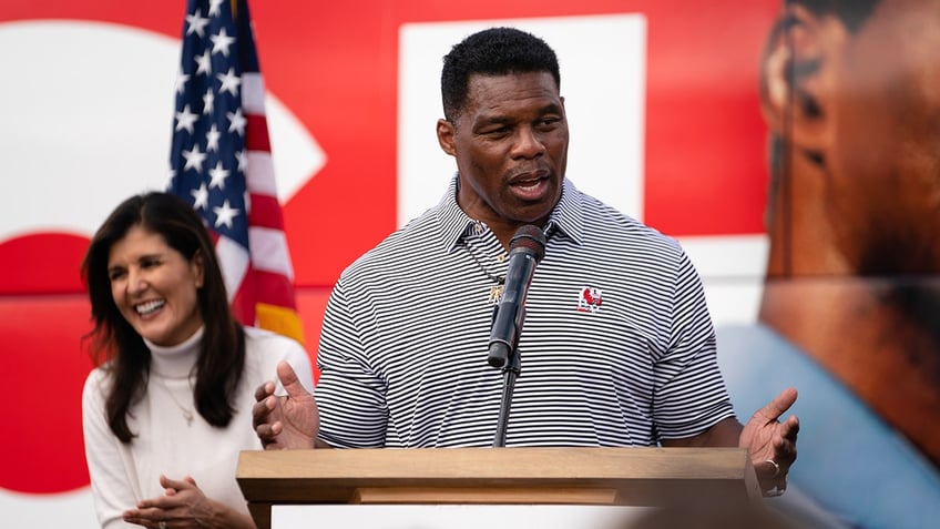 Republican Georgia Senate nominee Herschel Walker