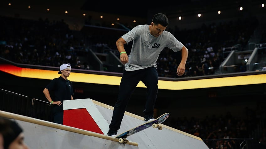 Paul Rodriguez on ramp