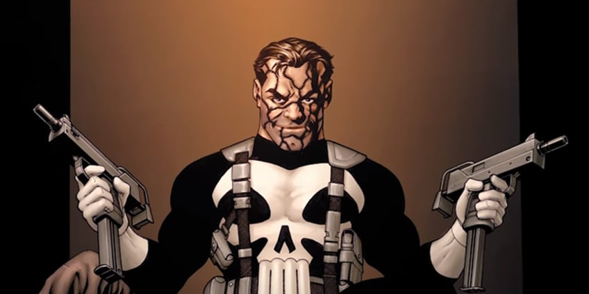 former punisher writer claims marvel hates is embarrassed by character who is loved by cops military