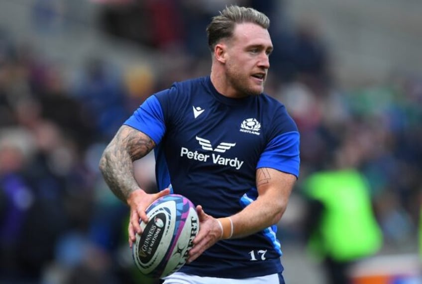 Stuart Hogg won 100 caps for Scotland