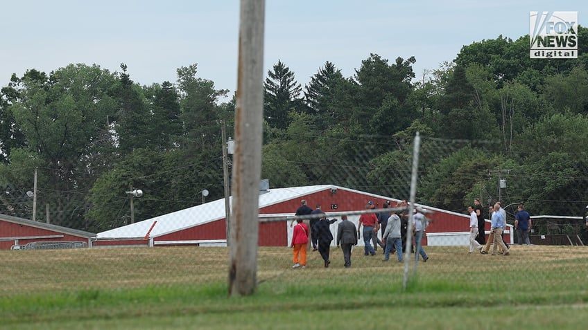 Members of the US House of Representatives tour the Butler Farm Show in Butler, Pennsylvania