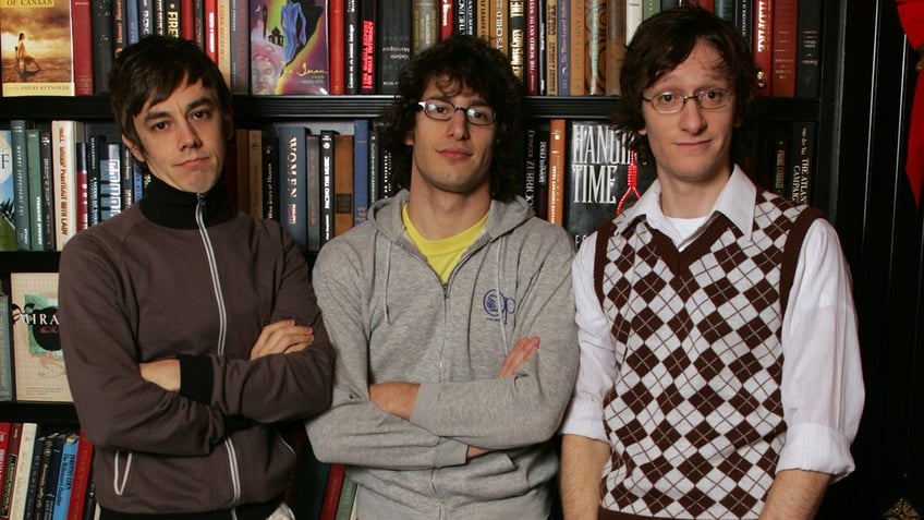 Andy Samberg and his writing partners on SNL