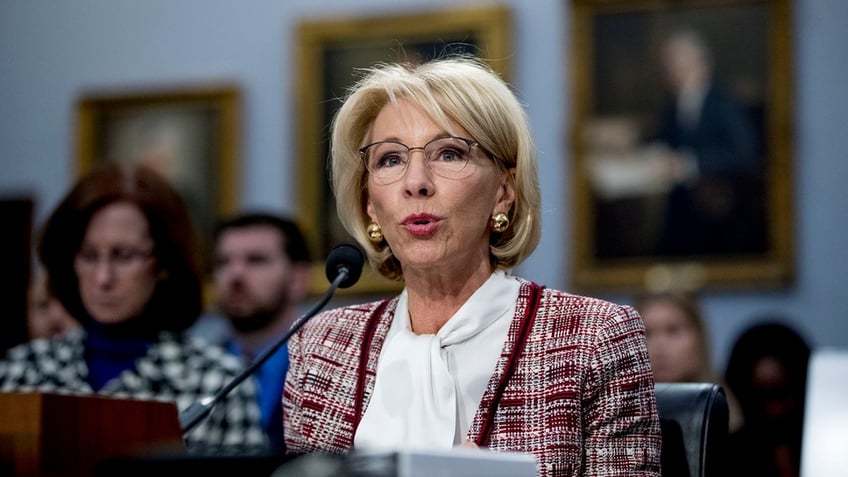 Betsy DeVos in budget hearing