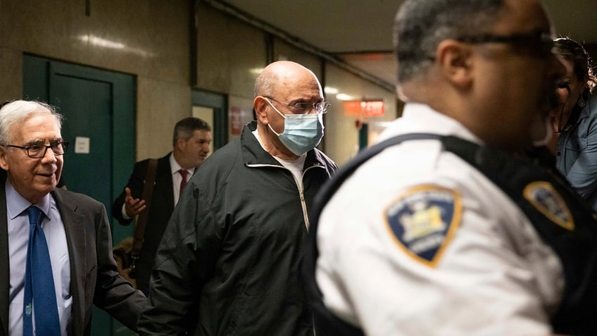 Weisselberg wears mask heading into sentencing hearing