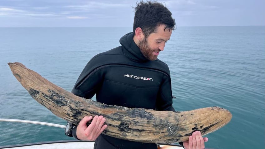 Lundberg looking at massive tusk