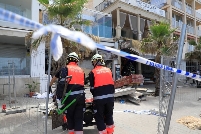 four killed as spanish holiday magnet beach club collapses