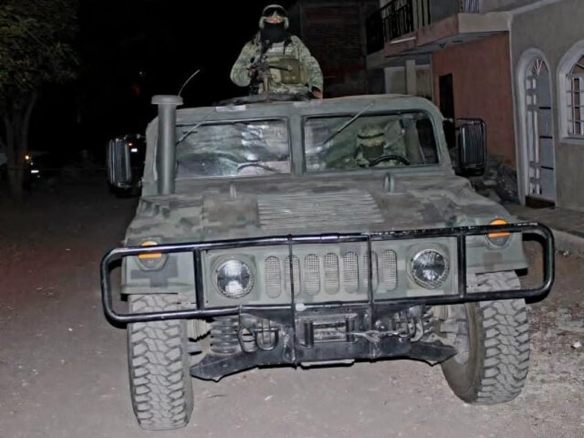 Mexican soldiers patrol Michoacan. (Credit: Breitbart Texas/ Cartel Chronicles