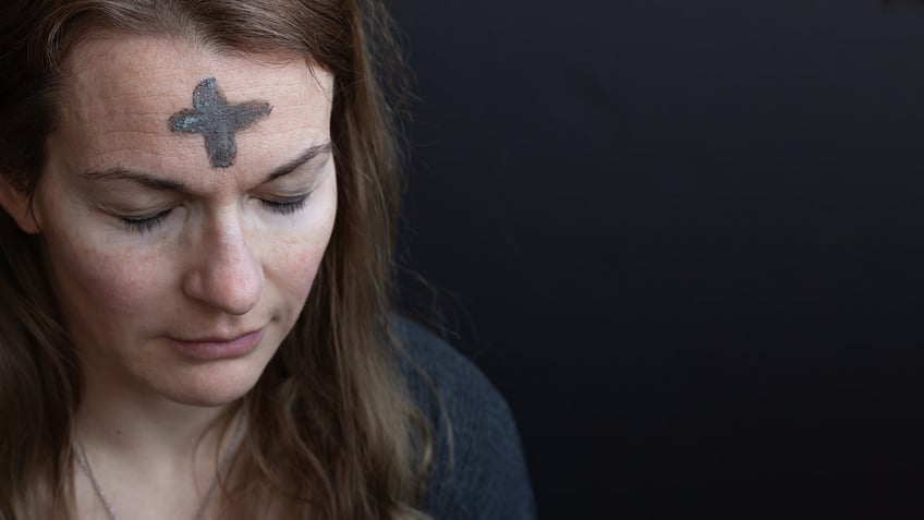 ash cross for Ash Wednesday