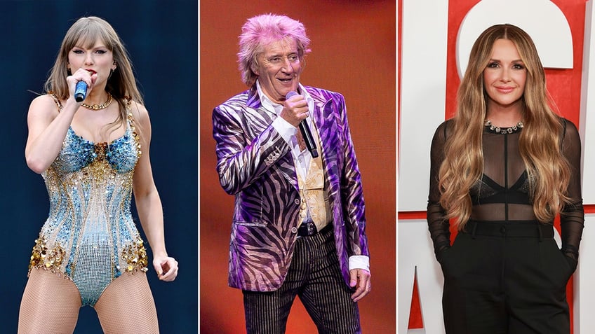 Taylor Swift, Rod Stewart, Carly Pearce