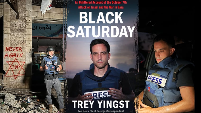 Trey Yingst began writing "Black Saturday" during the immediate aftermath of Hamas’ attack. 