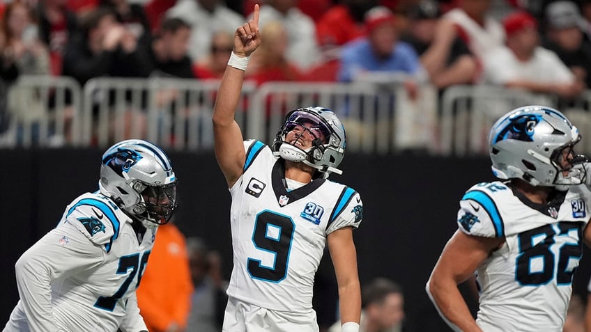 Bryce Young celebrates