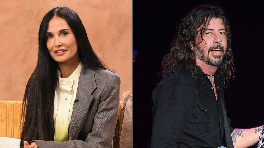 Demi Moore, Dave Grohl