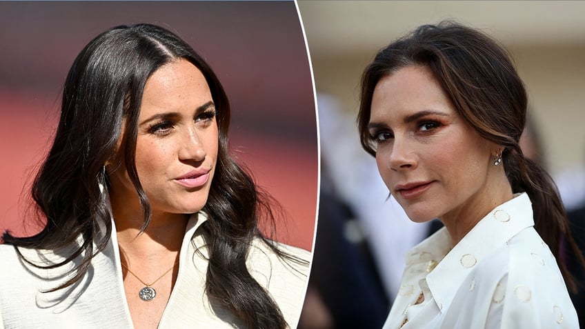 Meghan Markle and Victoria Beckham