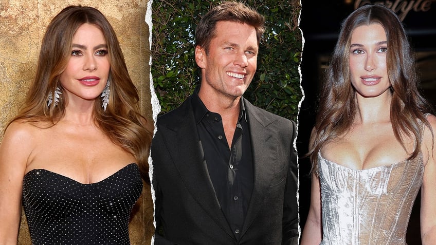 sofia vergara, tom brady, hailey bieber