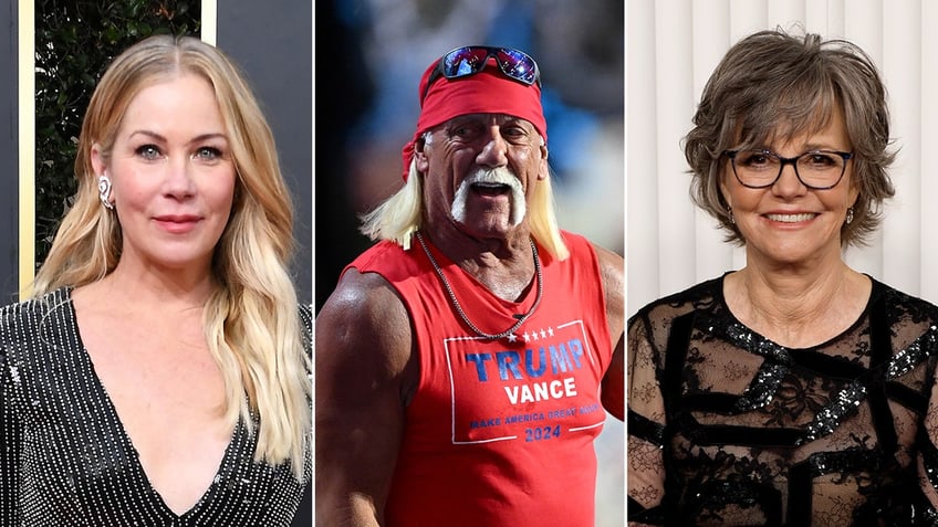 Christina Applegate, Hulk Hogan, Sally Field