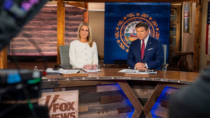 Fox News Martha MacCallum, Bret Baier in New Hampshire