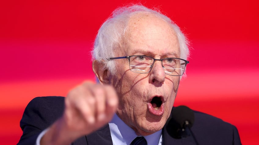 Sen. Bernie Sanders closeup shot 