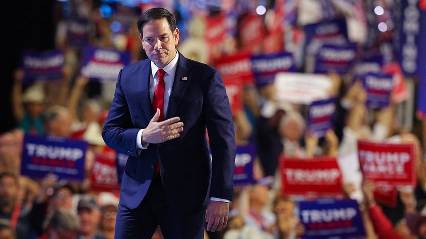 Marco Rubio on RNC stage