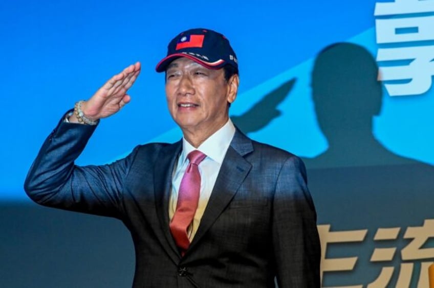 foxconn billionaire gou announces taiwan presidential bid