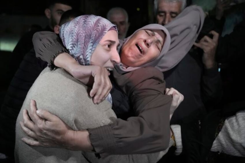 fragile gaza truce is back on track after an hourslong delay in a hostage for prisoner swap