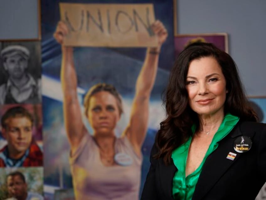 fran drescher resolve is very strong for actors strike studios dont want us to have feelings or complain