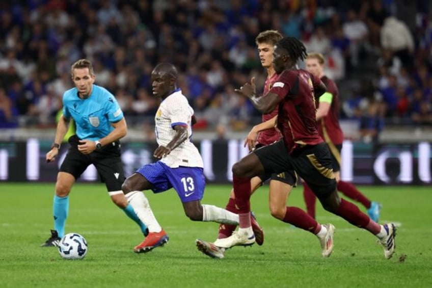 N'Golo Kante and France ran out 2-0 winners against Belgium in the UEFA Nations League in