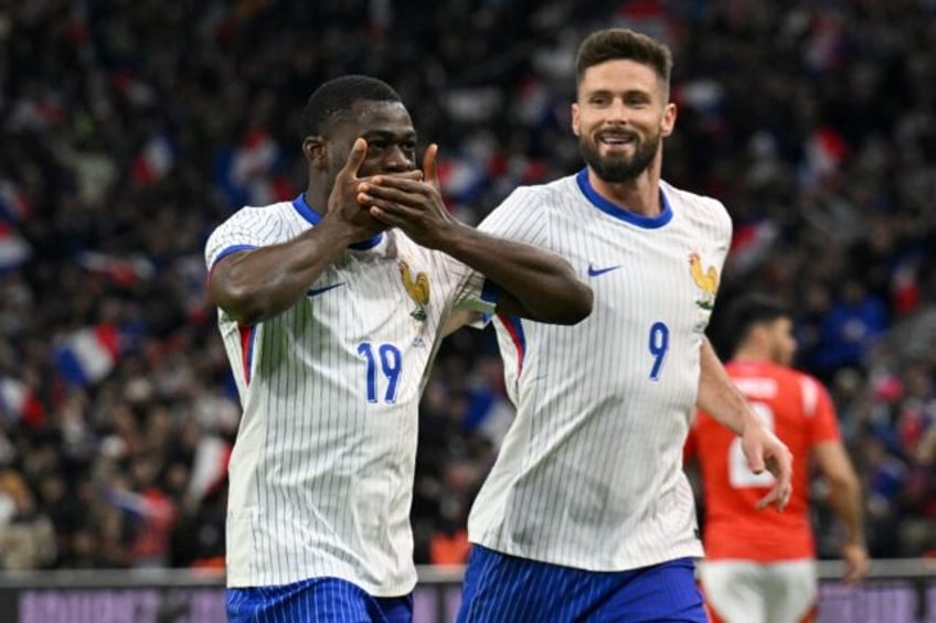 Youssouf Fofana and Olivier Giroud were both on the scoresheet as France came from behind