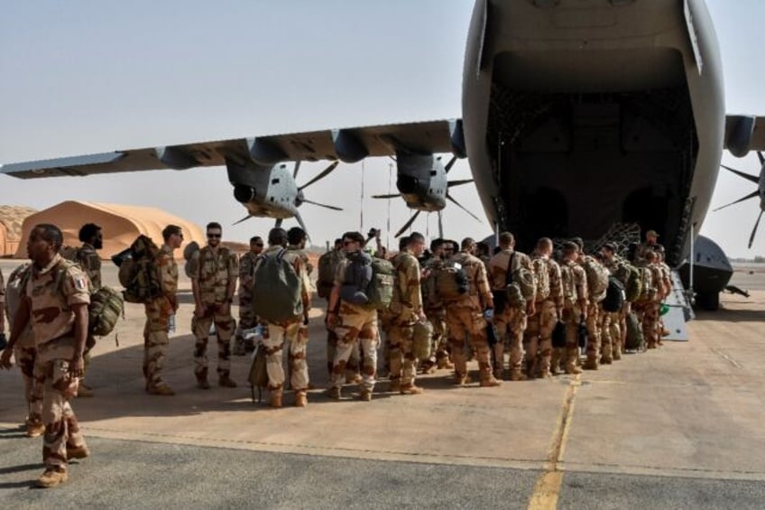 The last French troops pulled out of Niger on December 22