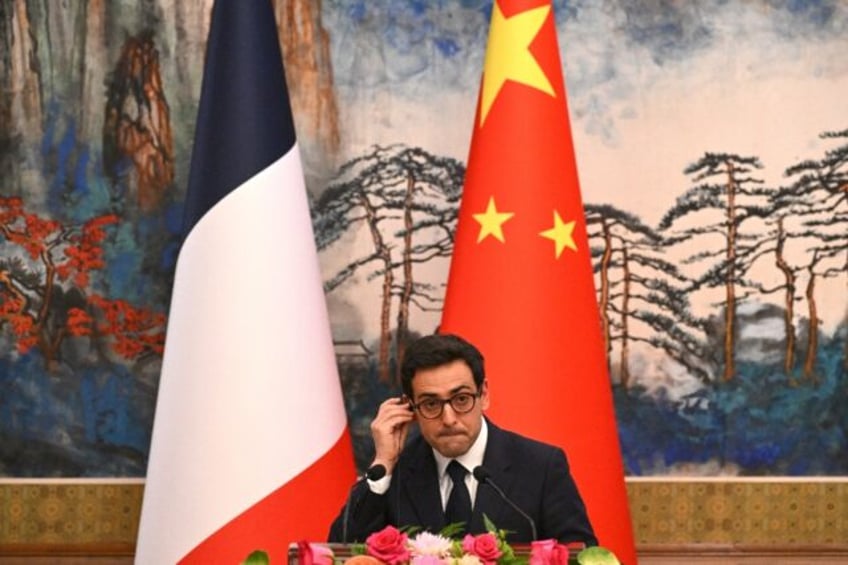 French Foreign Minister Stephane Sejourne said Paris is not seeking economic decoupling fr