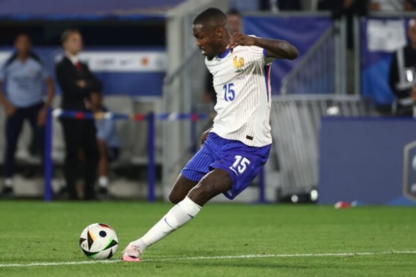 Marcus Thuram in action for France in a friendly against Canada last weekend