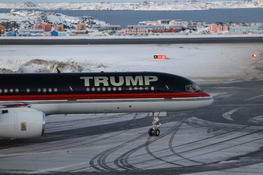 The US president elect's son Donald Trump Jr. visited Greenland on Tuesday