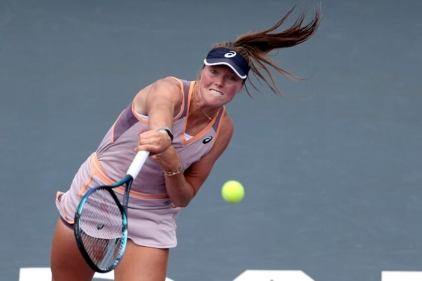 Australian qualifier Olivia Gadecki is through to the semi-finals of the WTA tournament in