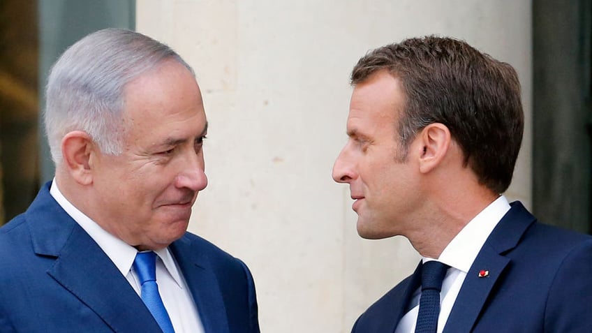 frances macron says israeli campaign against hamas in gaza must be without mercy