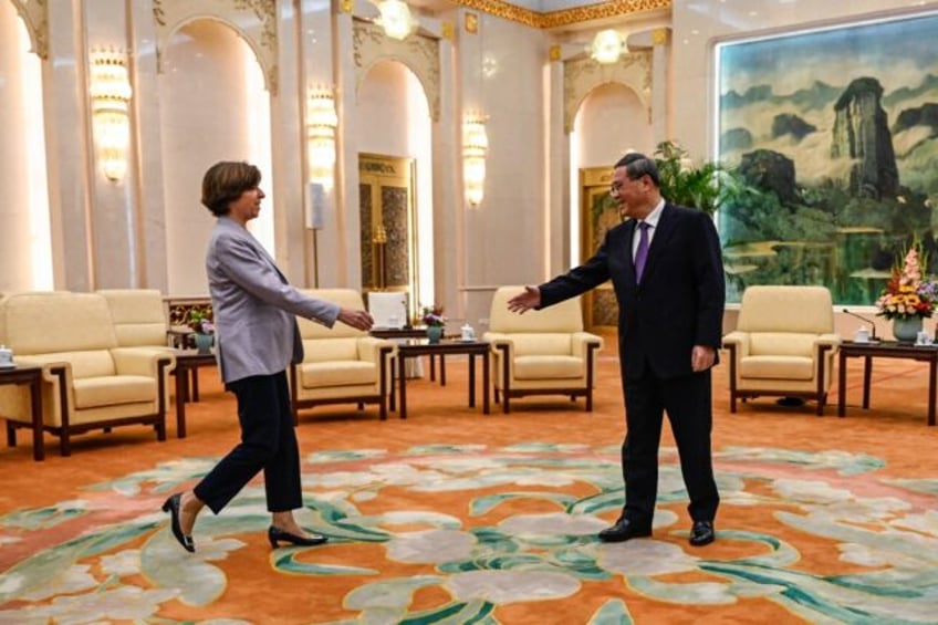 frances top diplomat in beijing for talks on middle east cultural exchanges