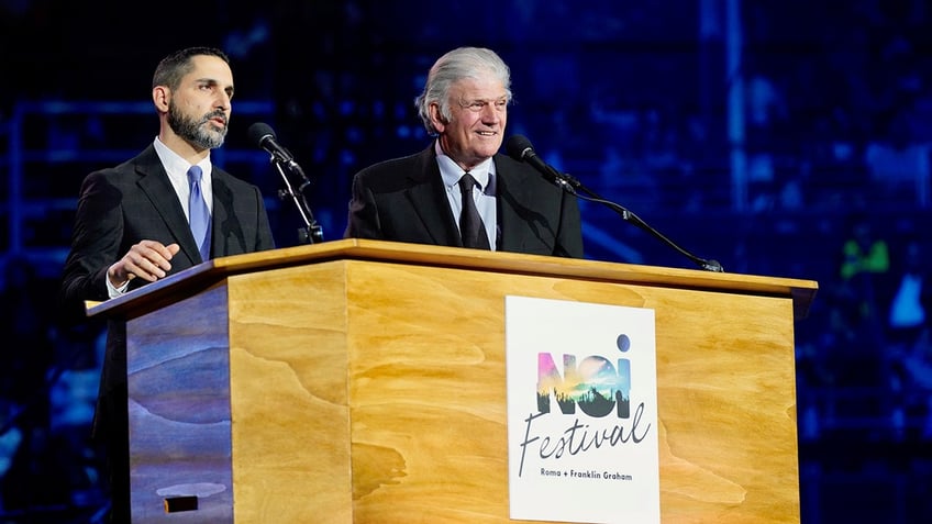 franklin graham speaks at largest evangelical outreach event in italian history relationship with god