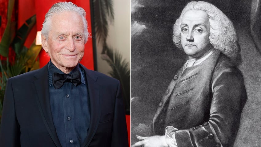 Michael Douglas and Ben Franklin split