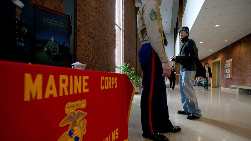 Marine recruiter