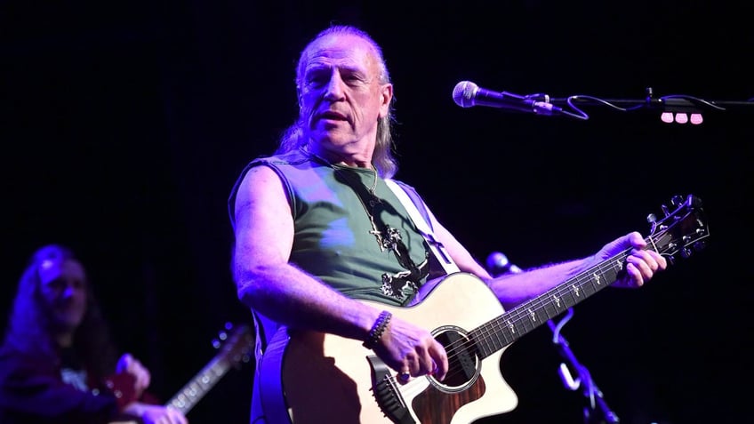 Mark Farner performs in Agoura Hills, California, in 2019.