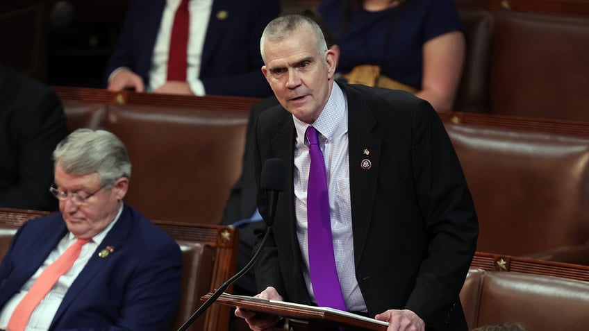 freedom caucus republican rails against mccarthys spending deal as extension of pelosi biden policies