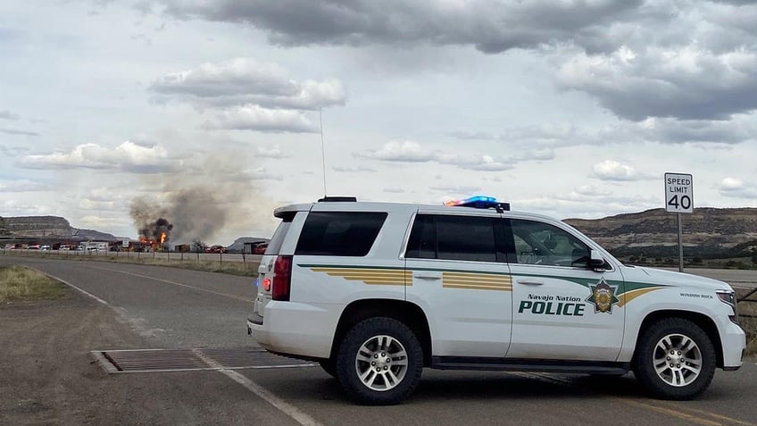 Navajo Police Department police SUV